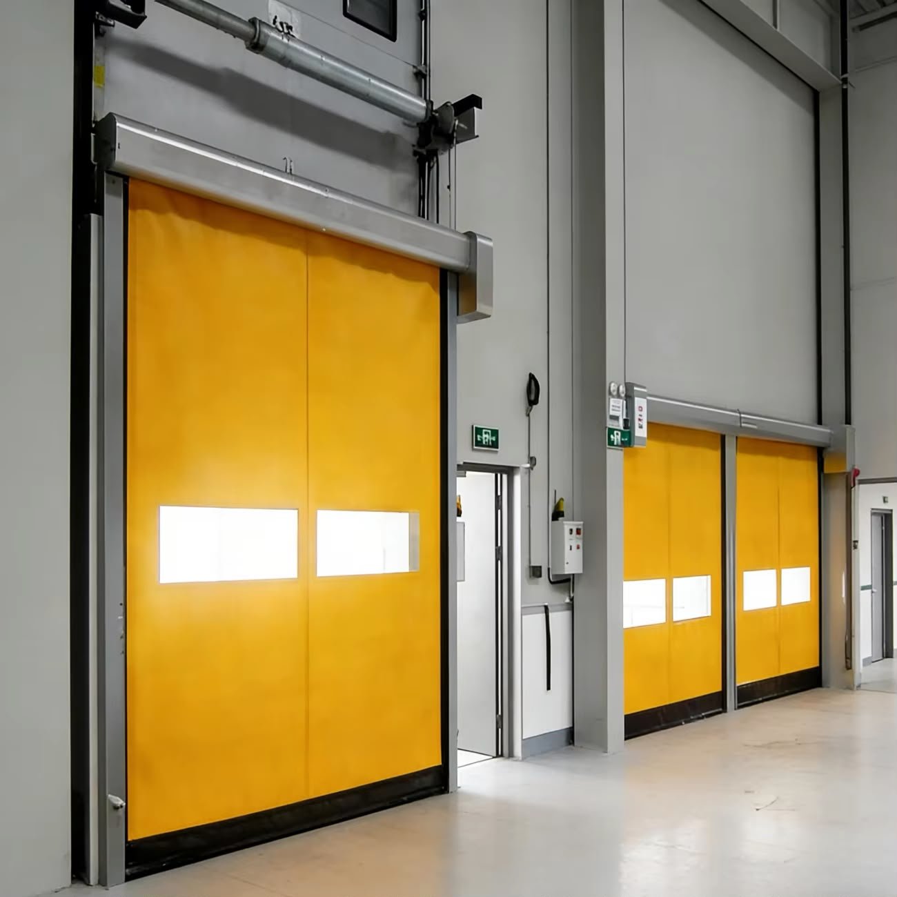Novalink Zipper High Speed Clean Room Door - NovaLink.com